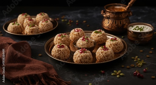 Traditional Indian dessert ...