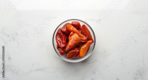Beautifully roasted peppers...