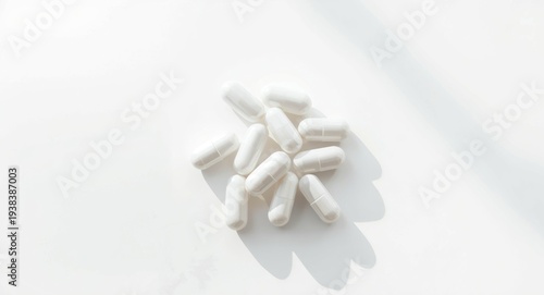 Cluster of white calcium ca...