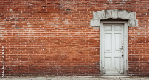 Cement reinforced brick wal...