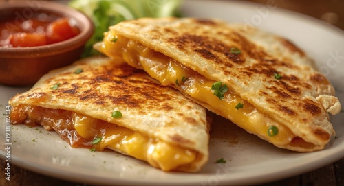 Authentic corn tortilla que...