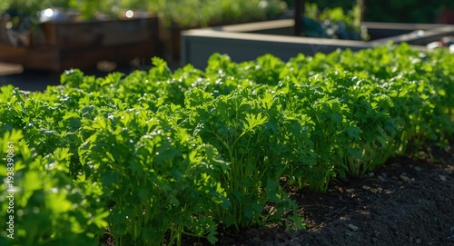 Healthy culinary herb culti...