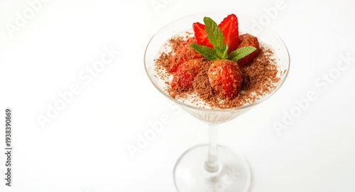 Delicious tiramisu dessert ...