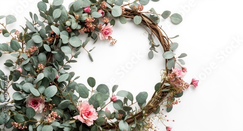 Arrangement of eucalyptus g...