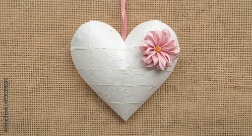 Decorative paper mache hear...
