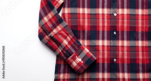 classic men's plaid buttone...