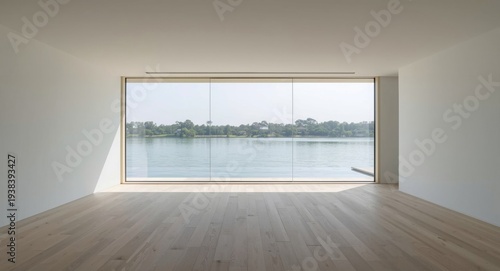 Contemporary house with a m...