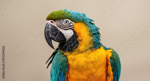 Portrait of a striking Amaz...