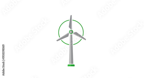 Wind turbine renewable energy generator.