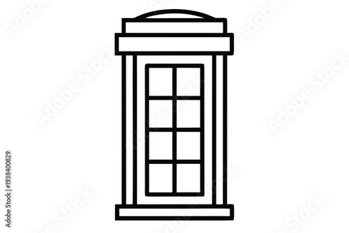 Telephone Booth, Public Communication Kiosk