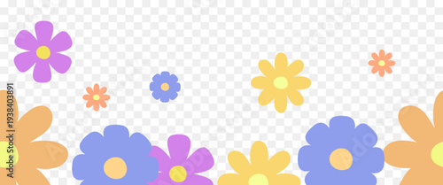 Background for International Women's Day cards. Floral background. Vector illustration.