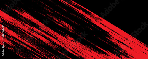 black red dragon decal brush fire volcano lava sakura Asia Japan anime style illustration sporty background banner style illustration.