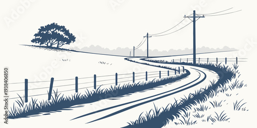 A futuristic cityscape with flying cars and towering skyscrapers under a clear sky. Vector