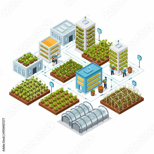 Modern Urban Farming and Sustainable Agriculture Systems.