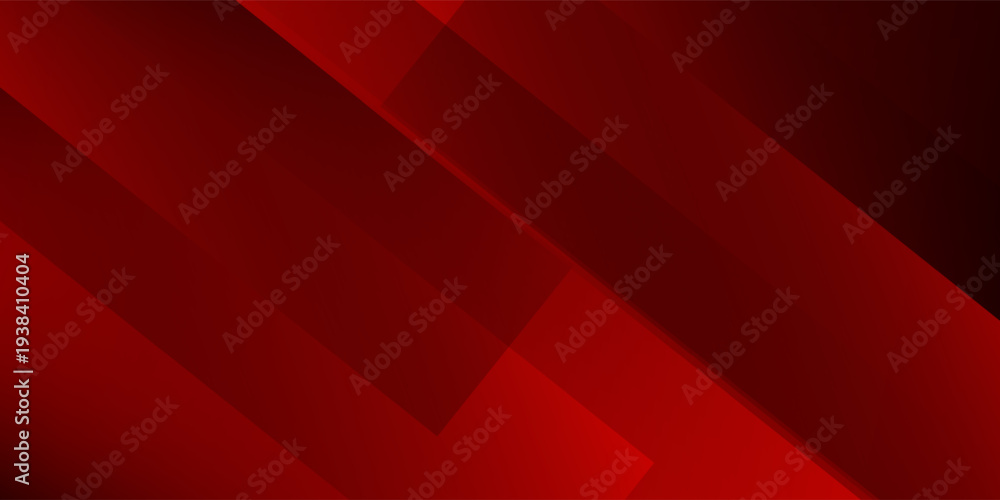 Fototapeta premium Modern background. Black and red gradations, slash shape effect style,abstract background. Eps 10