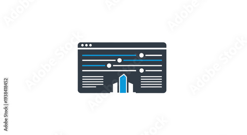 Website interface with blue button.