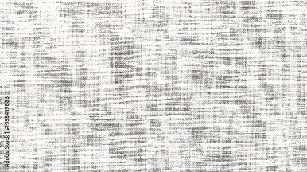 Fototapeta premium White linen fabric texture provides a blank space ideal for adding designs or text in a clean and simple manner