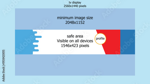 Abstract geometric Youtube Cover Photo and lower third banner template design vector illustration