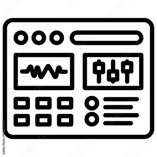 Control Panel line icon