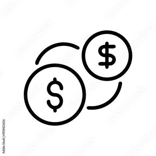 dollar symbol icon