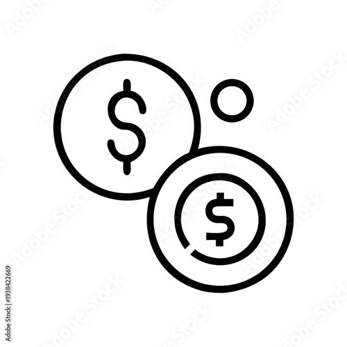 dollar symbol icon