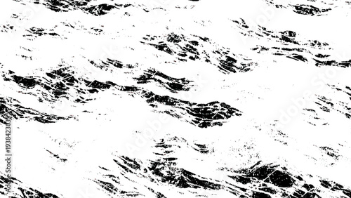 Abstract grunge texture pattern with black and white scratches