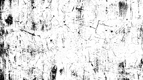 Grunge texture with scratches and stains on white surface