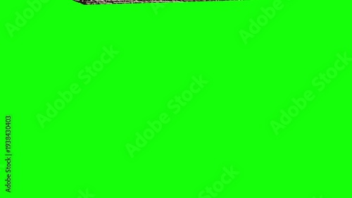 3D Great Pyramids of Giza Egypt Landmark Icon on Green Screen
