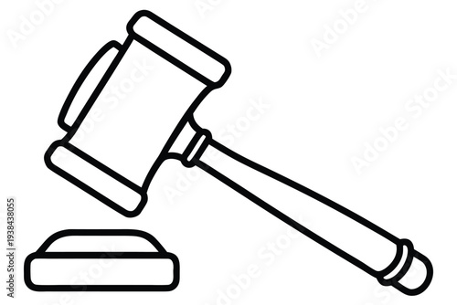 Gavel, Symbol of Justice