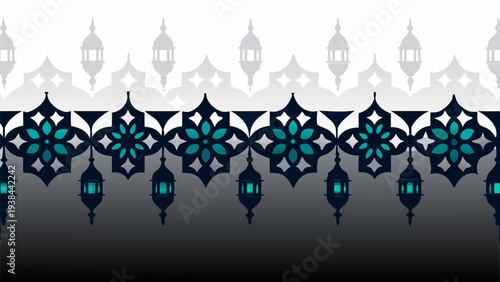 A stylized abstract wave pattern with jagged, sharp peaks and smooth curves