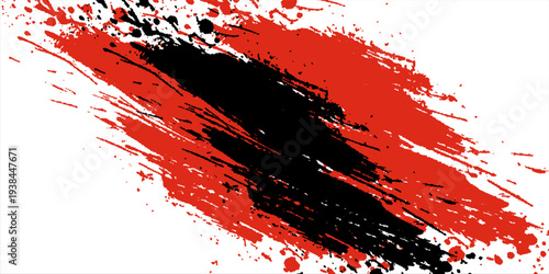 Abstract grunge brushed watercolor flag of Spain. Holiday template background - for national holidays banner, invitation, postcard, background, poster.