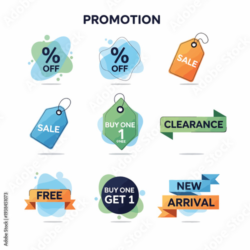 Promotional Label Icons