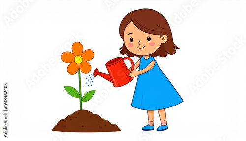 /output/1772462309403_Firefly_“Kid-friendly vector illustration of a girl with brown hair wearing a blue dress, ben 840411.eps