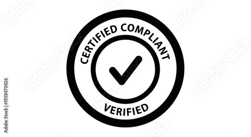 Certified Compliant Verified Check Mark.