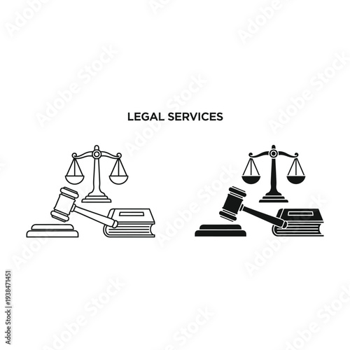 Law Gavel Scales Justice Legal Services