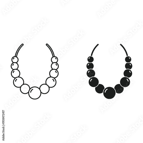 Beaded Necklace Style Comparison Jewelry Design