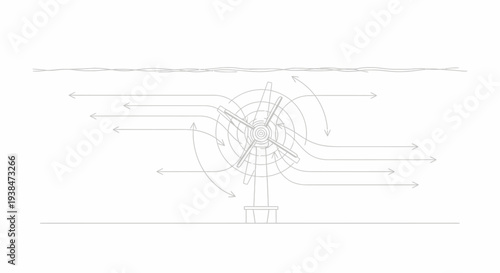 Detailed technical mechanical engineering drawing.