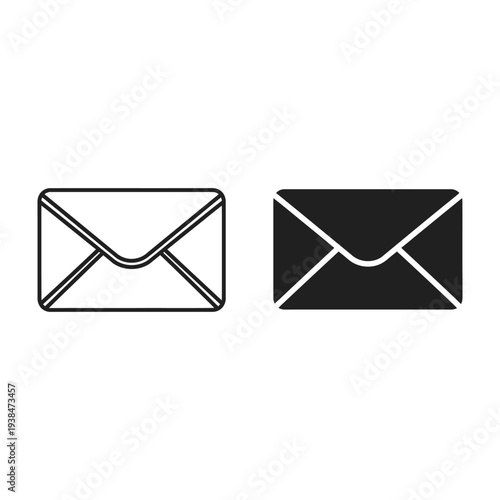 Envelope Icon Vector Communication Message
