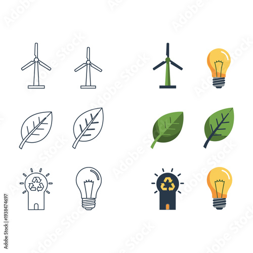 Leaf Water Droplet Icon Symbol Commerce