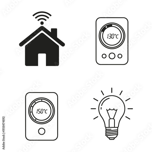 House Lightning Bolt Power Concept