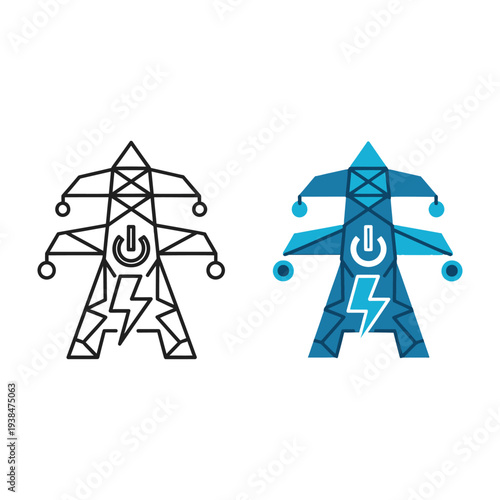 Electrical Tower Transformer Energy Grid Commerce