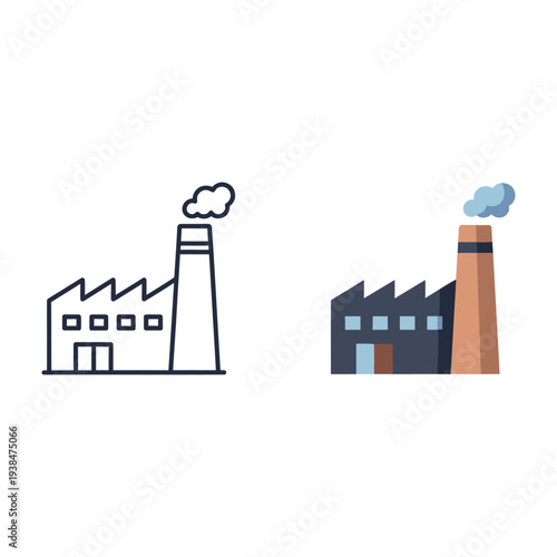 Power Tower Energy Symbol Commercial