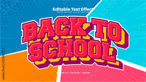Back To School Text Effect