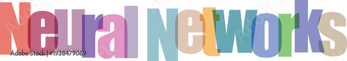 Colorful Neural Networks Text Graphic