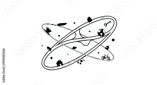 Hairpin Vector Illustration