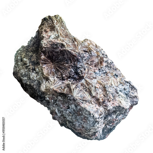 Lamprophyllite is a rare, but widespread mineral Ti-silicate mineral usually found in intrusive agpaitic igneous rocks
