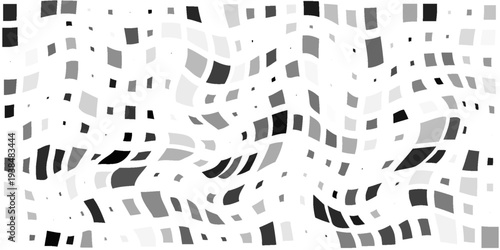 Groovy hippie 70s backgrounds. Waves, swirl, twirl pattern