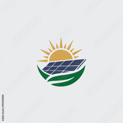 solar system icon vector 