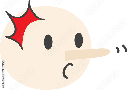 다양한 감정표정을 짓는 얼굴캐릭터