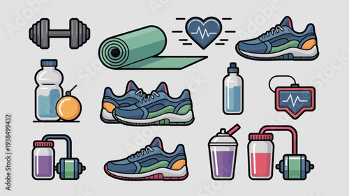 Fitness Equipment and Accessories Collection.